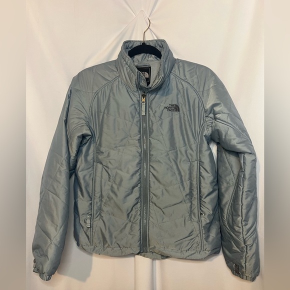 The North Face Womens Blue Quilted Jacket - Picture 1 of 3